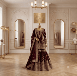 Embroidered Anarkali